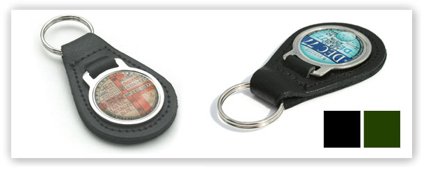 British tax disc key fobs for classic and vintage vehicles 